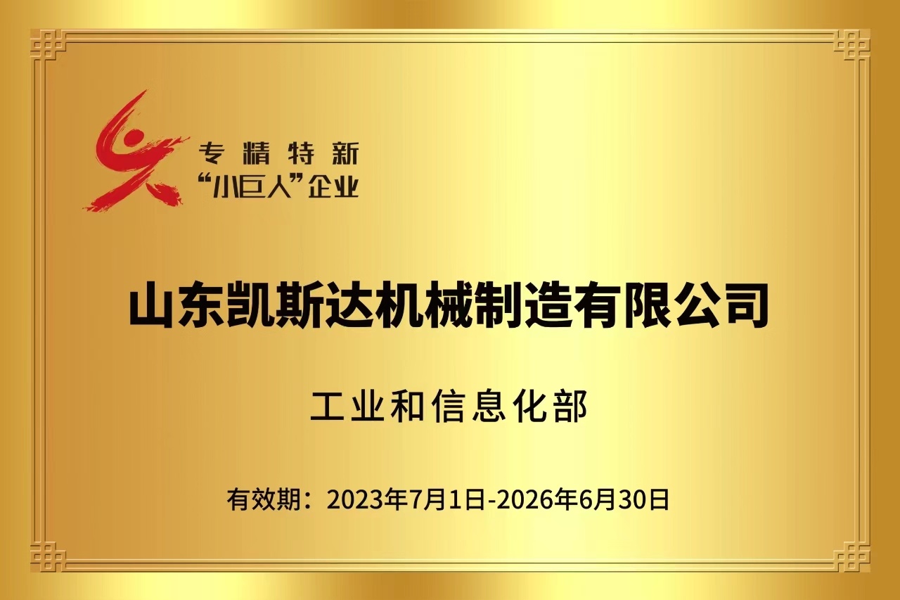 國家專精特新小巨人企業